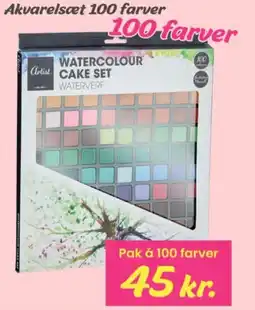 Hi five Artist watercolour cake set tilbud