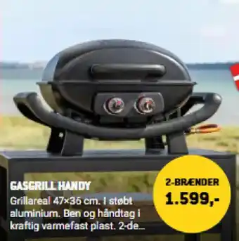 Gasgrill handy