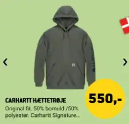 XL-BYG Carhartt hættetrøje tilbud