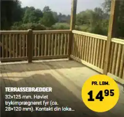 XL-BYG Terrassebrædder tilbud