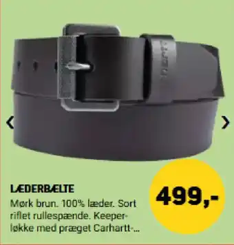 Carhartt Lederbælte
