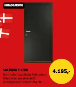 XL-BYG Swedoor P-1200 tilbud