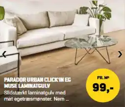 XL-BYG Parador Urban Click'in Eg Muse Laminatgulv tilbud