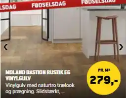 XL-BYG Moland Bastion Rustik Eg Vinylgulv tilbud