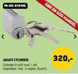 XL-BYG Jasafe cylinder tilbud