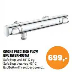 XL-BYG Grohe Precision Flow Brusetermostat tilbud