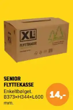 XL-BYG Senior flyttekasse tilbud