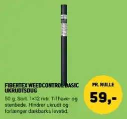 XL-BYG Fibertex weedcontrol basic ukrudtsdug tilbud