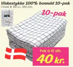 Hi five Viskestykke 100% bomuld tilbud
