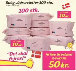 Hi five Baby Vådservietter tilbud