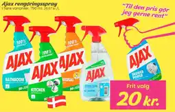 Hi five Ajax rengøringsspray tilbud
