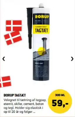 XL-BYG Borup tagtæt tilbud