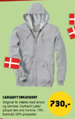 XL-BYG Carhartt sweatshirt tilbud