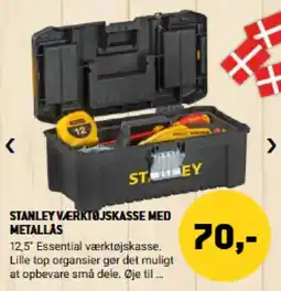 XL-BYG Stanley værktøjskasse med metallås tilbud