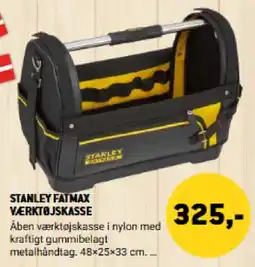 XL-BYG Stanley Fatmax værktøjskasse tilbud