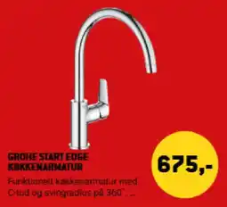 XL-BYG Grohe Start Edge køkkenarmatur tilbud