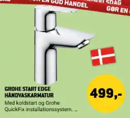 XL-BYG Grohe Start Edge håndvaskarmatur tilbud