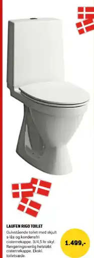 XL-BYG Laufen Rigo Toilet tilbud