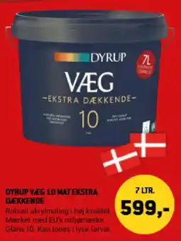 XL-BYG Dyrup Væg 10 Mat Ekstra Dækkende tilbud