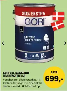 XL-BYG Gori dækkende træbeskyttelse tilbud