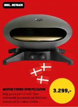 XL-BYG Morsø Forno Spin Pizzaovn tilbud