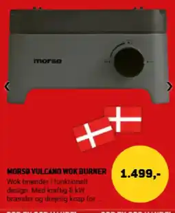 XL-BYG Morso volcano wok burner tilbud
