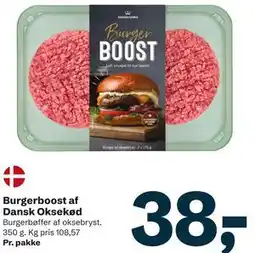 Let-Køb Burgerboost af Dansk Oksekød tilbud