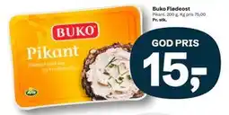 Let-Køb Buko Flødeost tilbud