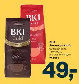 Let-Køb BKI Formalet Kaffe tilbud