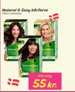 Hi five Natural & Easy hårfarve tilbud