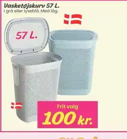 Hi five Vasketøjskurv 57 L tilbud