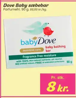 Hi five Dove Baby sæbebar tilbud