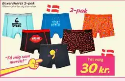 Hi five Boxershorts 2-pak tilbud