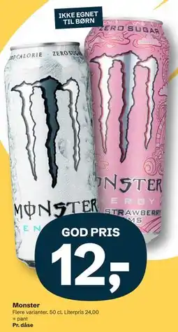 Let-Køb Monster tilbud