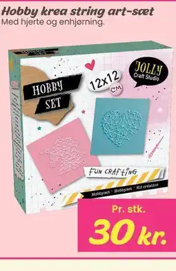 Hi five Hobby krea string art-sæt tilbud