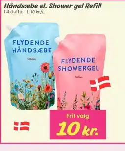 Hi five Håndsæbe el. Shower gel Refill tilbud