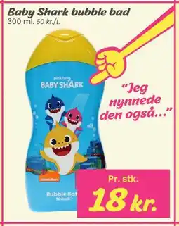Hi five Baby Shark bubble bad tilbud