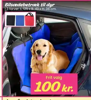Hi five Bilsædebetræk til dyr tilbud