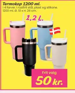 Hi five Termokop 1200 ml tilbud