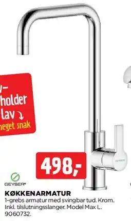 jem & fix KØKKENARMATUR tilbud