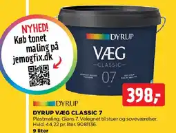 jem & fix Dyrup Væg Classic 7 tilbud
