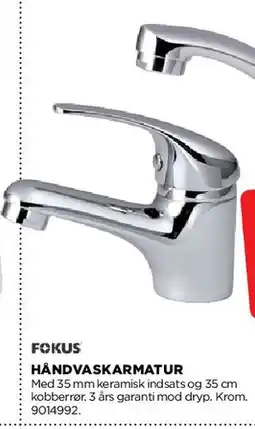 jem & fix Håndvaskarmatur tilbud