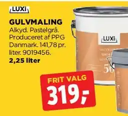 jem & fix GULVMALING tilbud