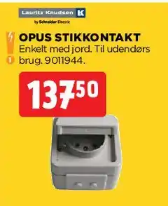 jem & fix OPUS STIKKONTAKT tilbud
