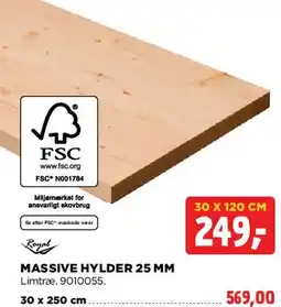 jem & fix Massive hylder 25 mm tilbud