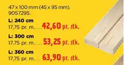 jem & fix 47 x 100 mm (45 x 95 mm) tilbud