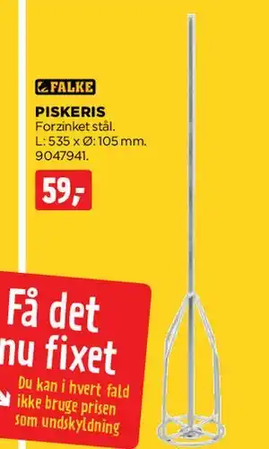 jem & fix Piskeris tilbud