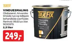 jem & fix TRÆFIX Vinduesmaling tilbud