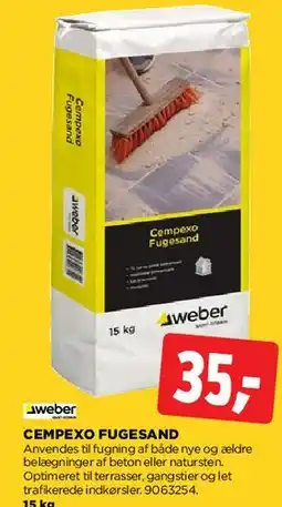 jem & fix CEMPEXO FUGESAND tilbud