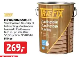 jem & fix TRÆFIX Grundingsolie tilbud